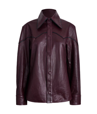 Camisa Clásica Veneno Black Cherry