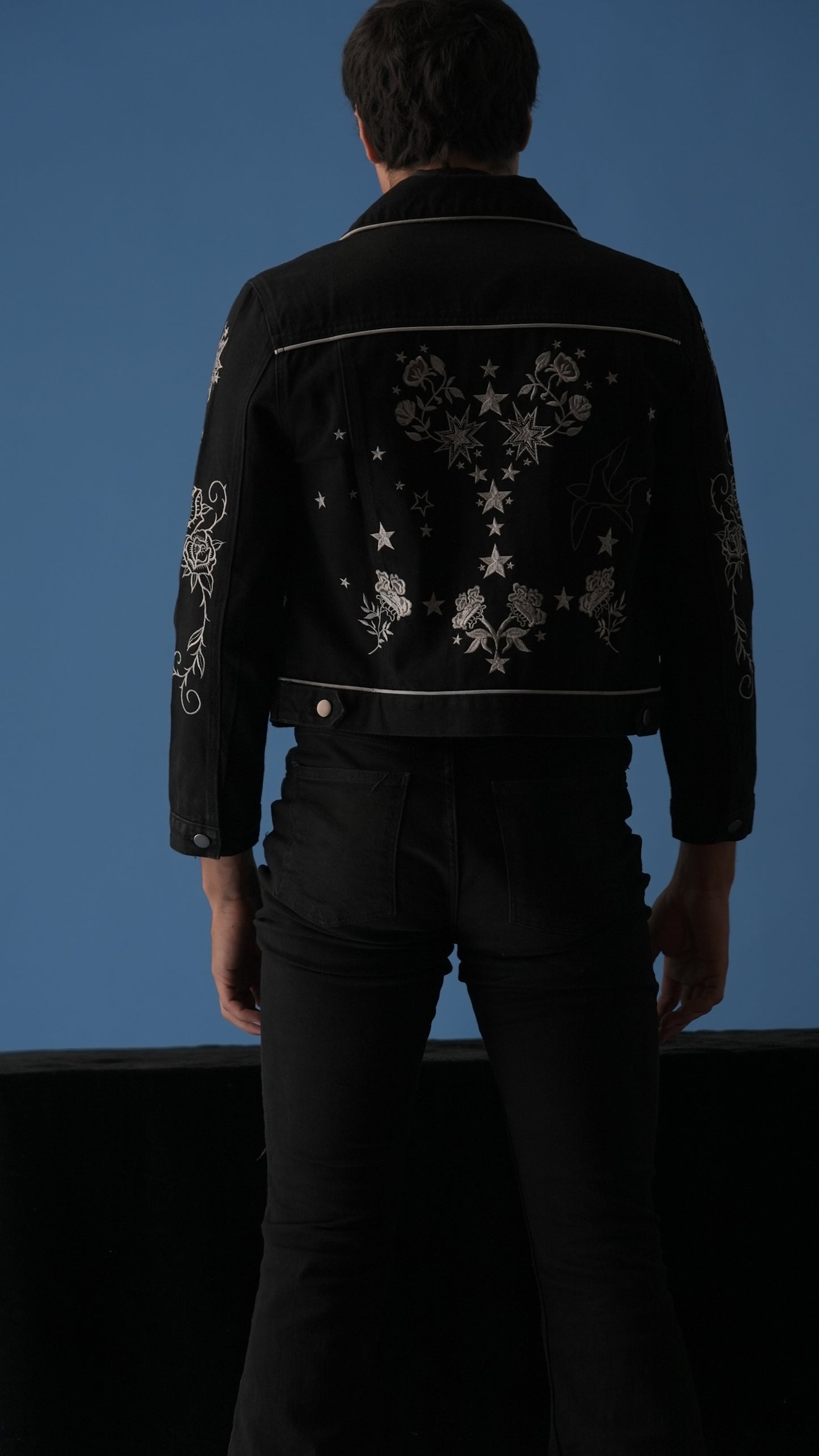 Jinete Jacket Negra