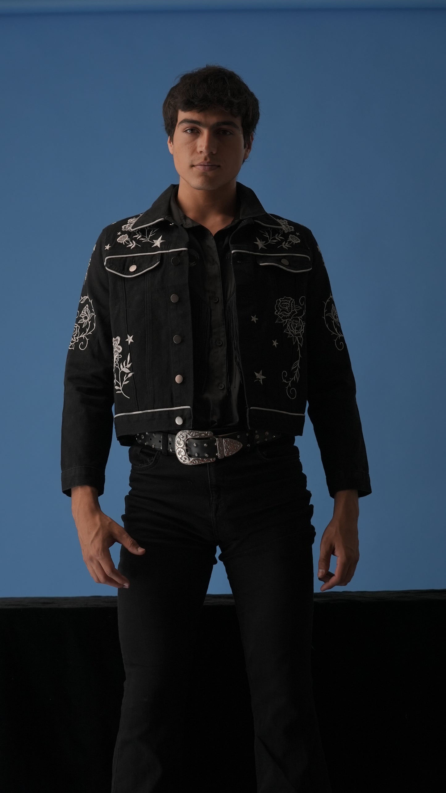 Jinete Jacket Negra