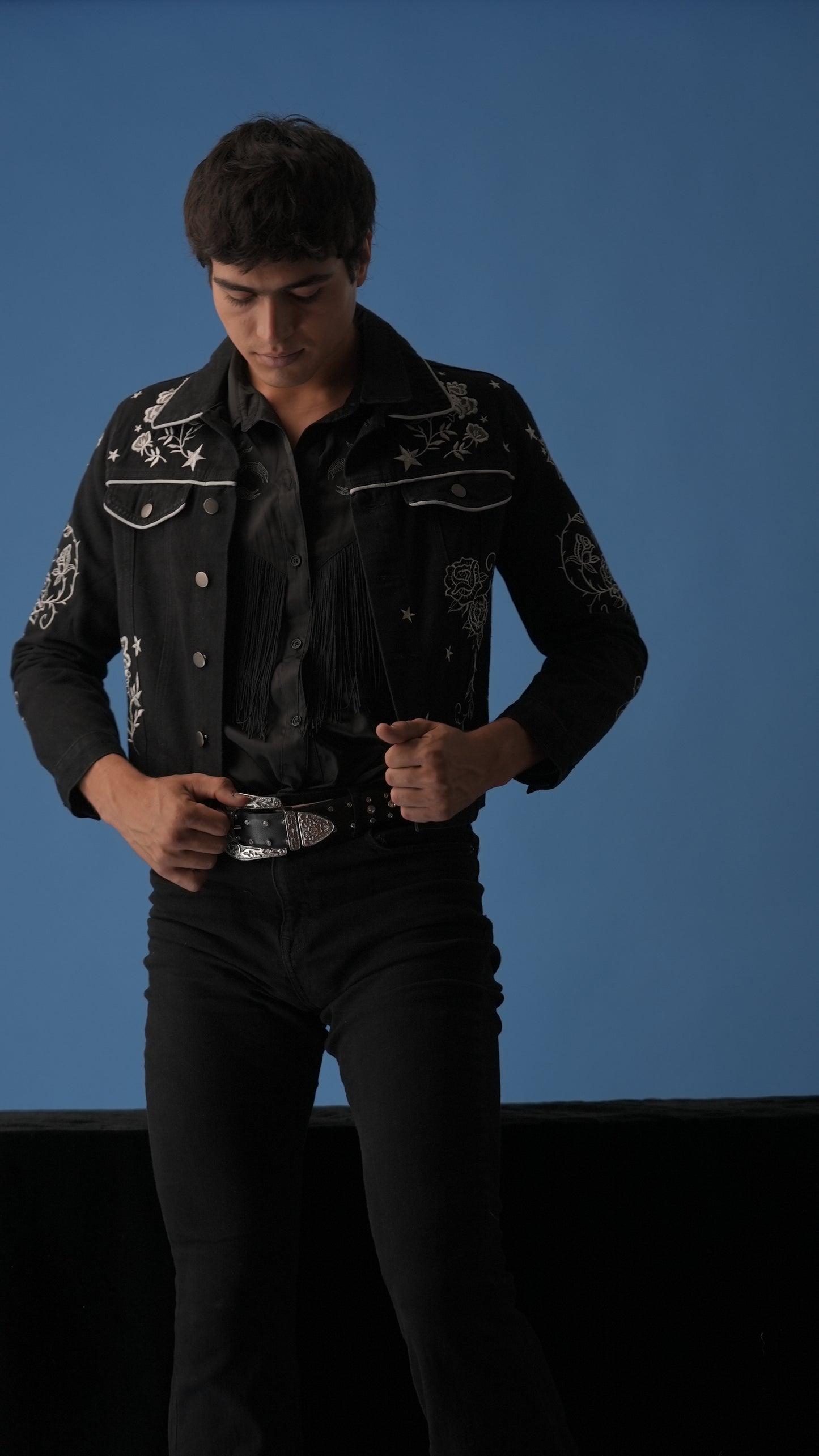 Jinete Jacket Negra