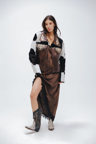 Chamarra clásica Pockets Vaquita Chocolate (Hombre)