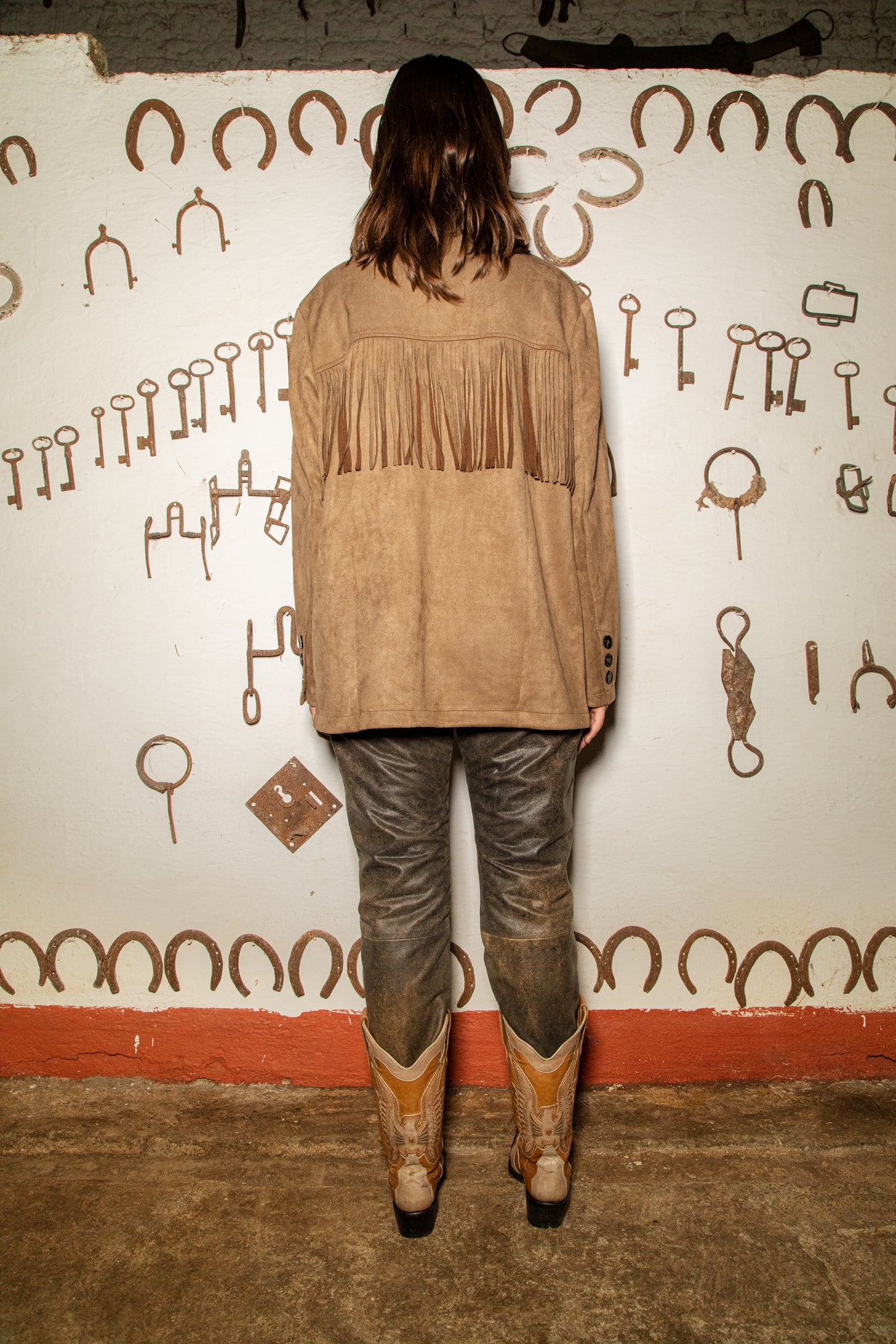 Blazer Flecos Choco