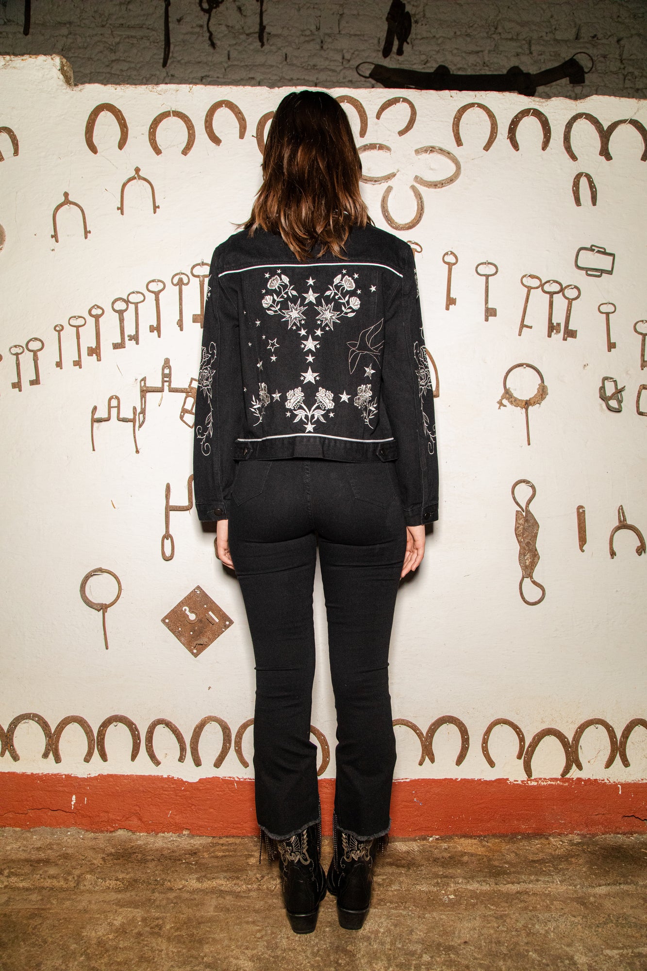 Jinete Jacket Negra