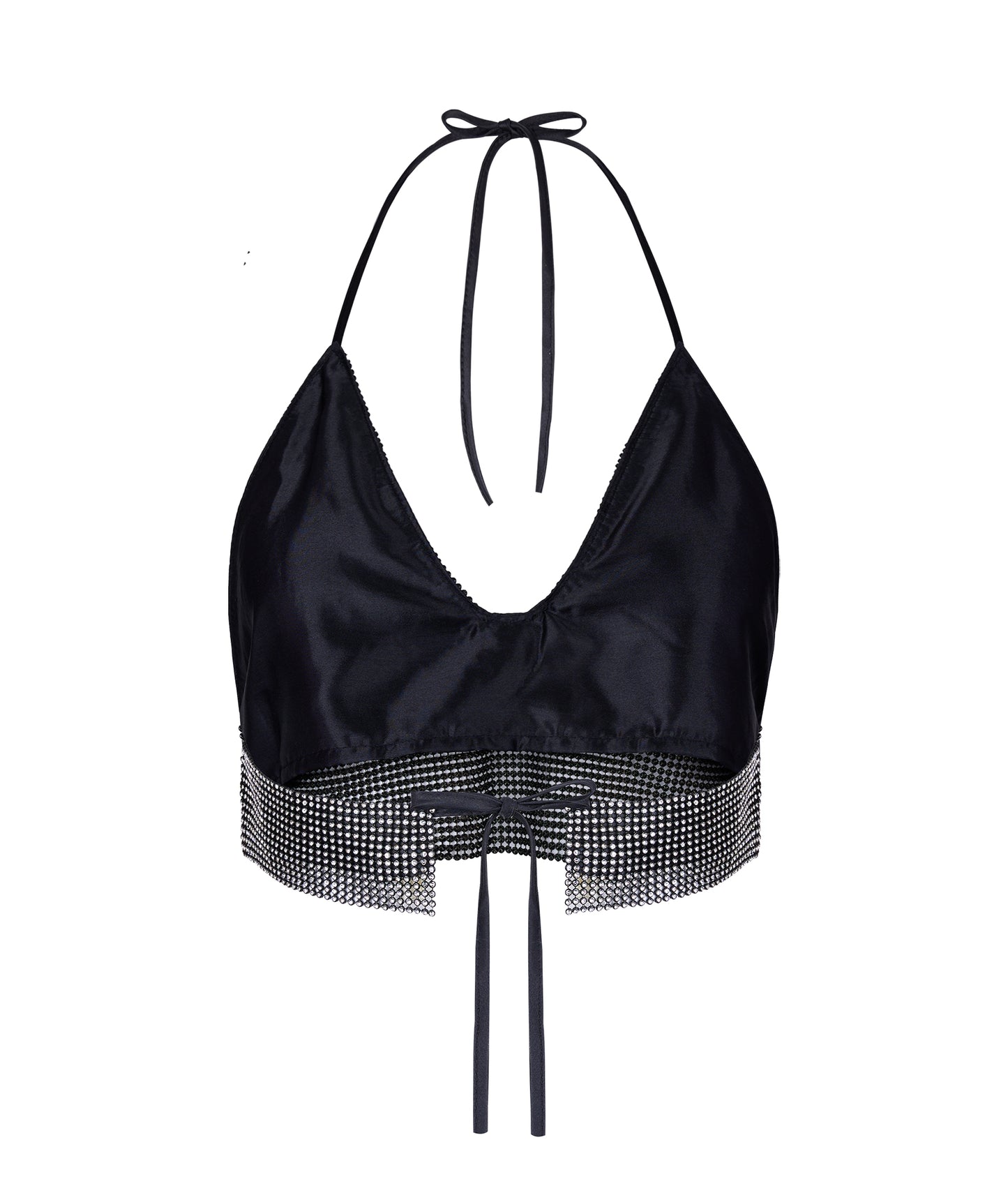 Sparkly top halter