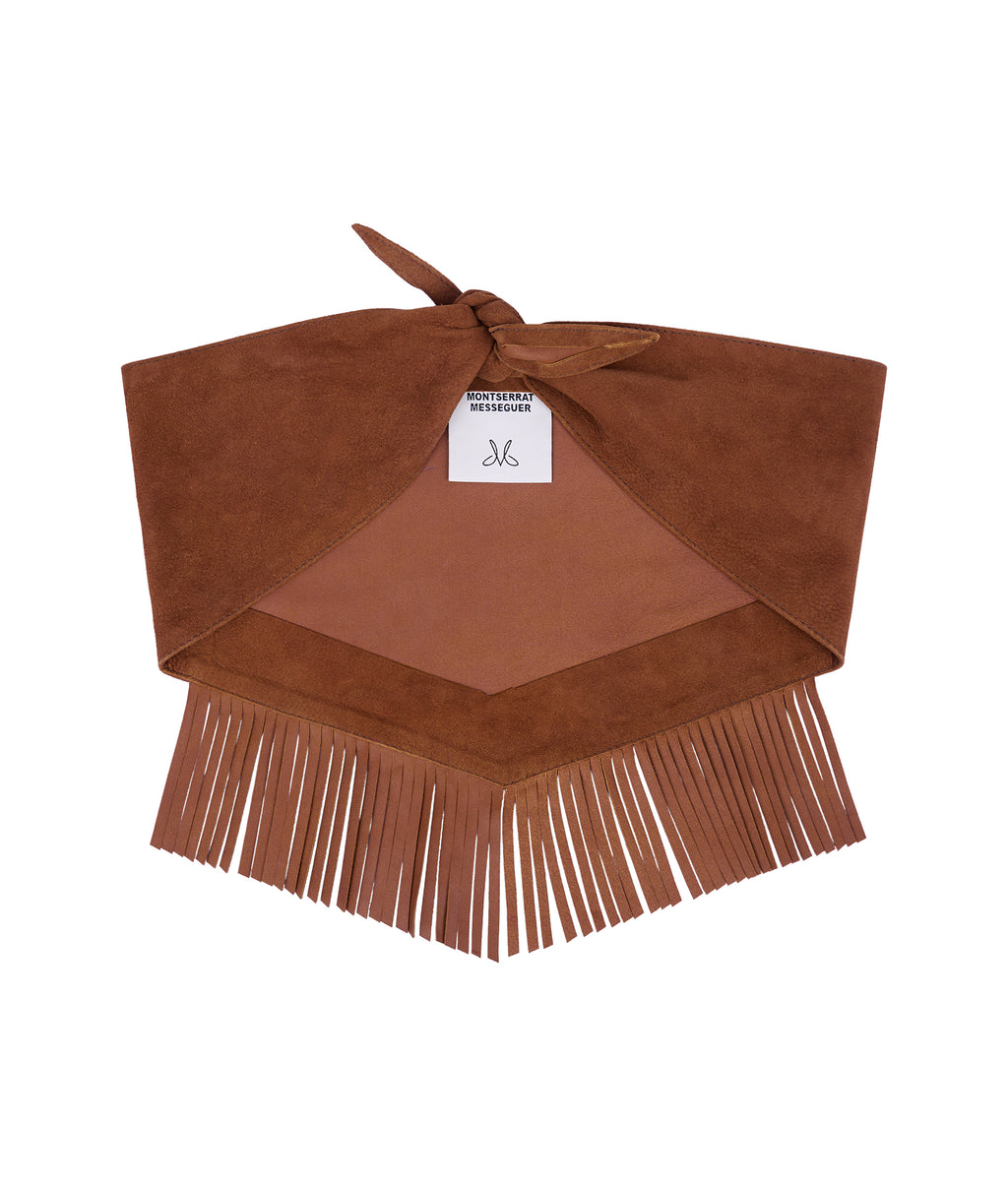 Bandana de Piel Café