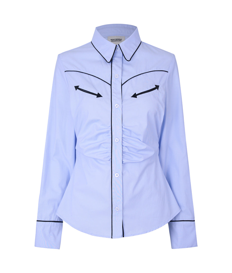 Camisa vaquera azul