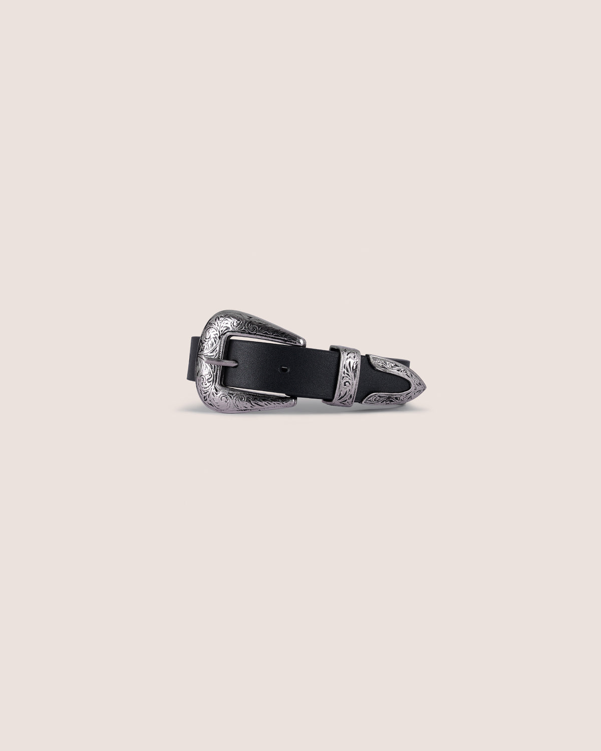Boot Belt Skinny Negro