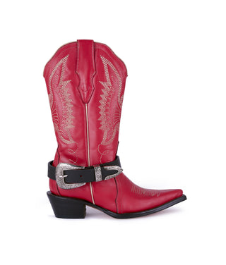Boot Belt Skinny Negro