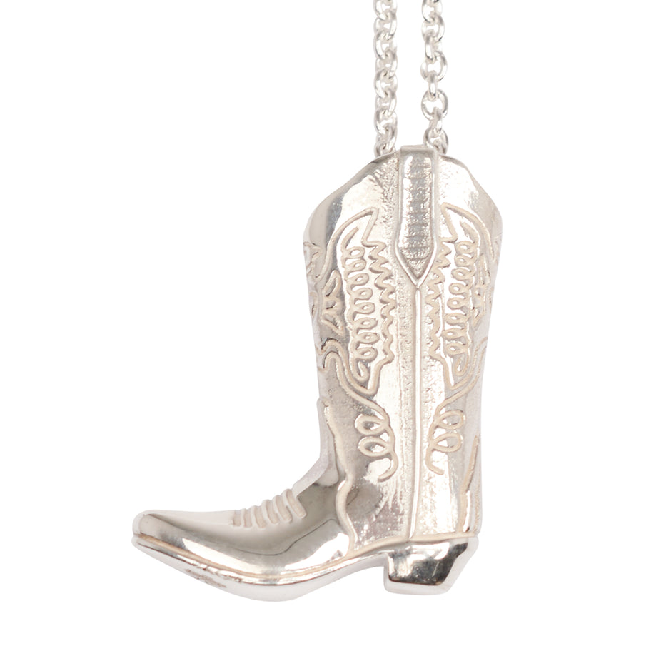 Jornada boot charm silver