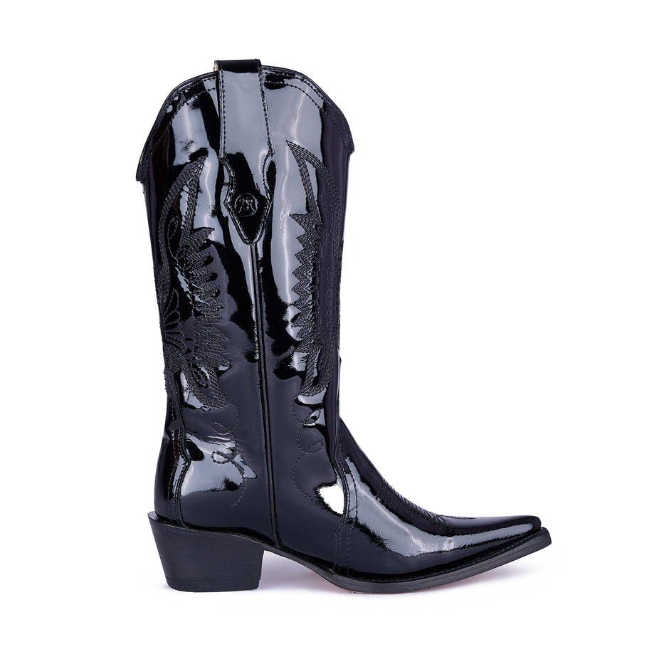 Botas Jornada Charol Negro