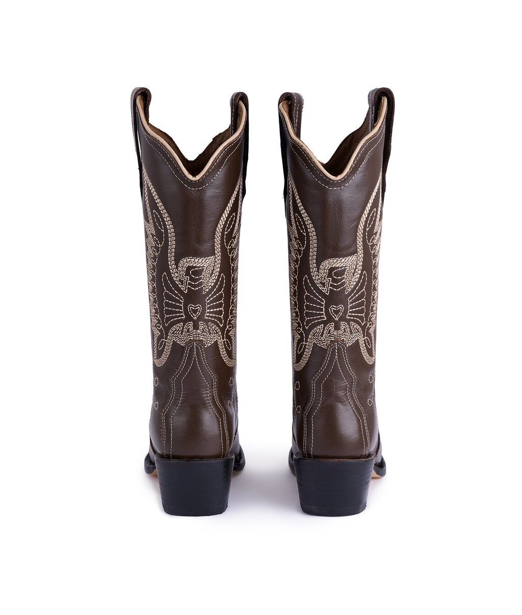 Chocolate Jornada Boots