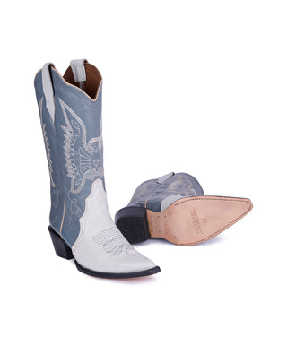 Botas Jornada Dúo Gris y Hueso