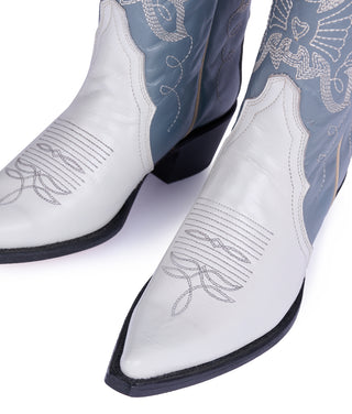 Botas Jornada Dúo Gris y Hueso