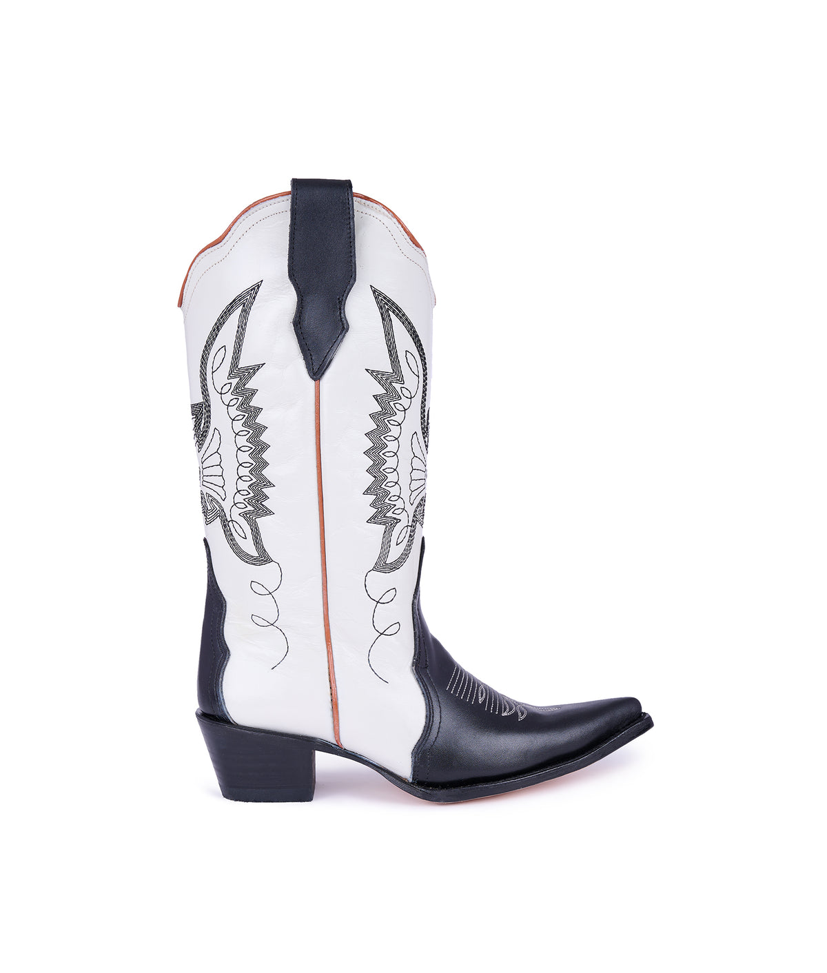 Jornada Duo Bone and Black Boots