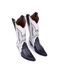 Jornada Duo Bone and Black Boots