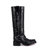 Botas Biker Glossy Black