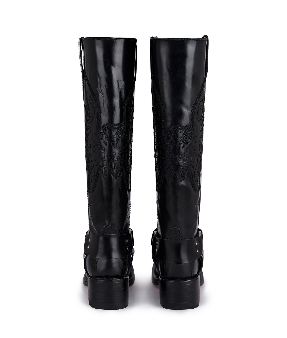 Botas Biker Glossy Black