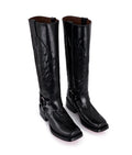 Botas Biker Glossy Black