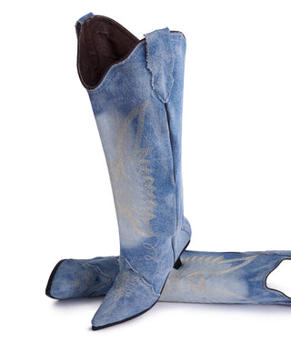 Botas Jornada Stiletto Denim