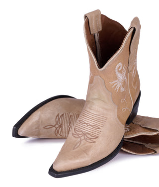 Jornada Pony Buckskin Boots