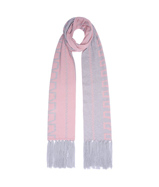 Dusty Rose Double-Sided Grecas Scarf