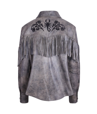 Gray scorpion shirt