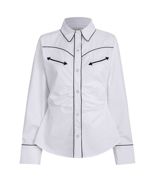 Camisa Vaquera Blanca