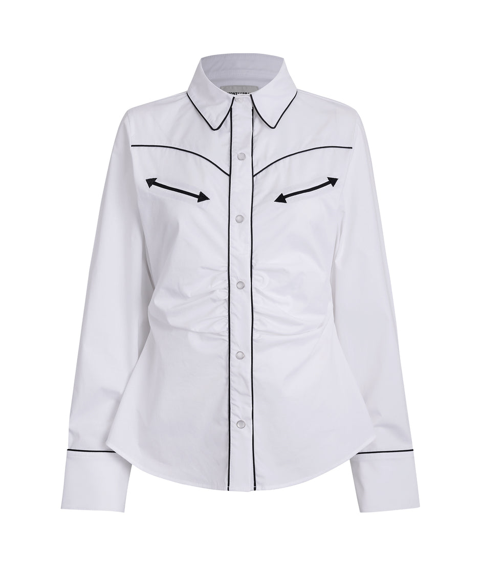 Camisa Vaquera Blanca