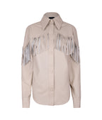 Bone fringe camisole