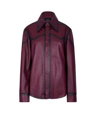 Camisa Veneno Berenjena