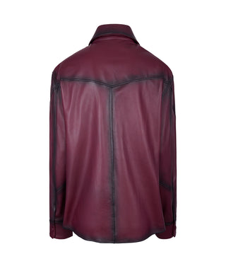 Camisa Veneno Berenjena