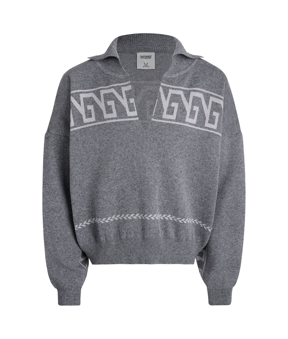 Charro tracksuit gris y hueso (Hombre)