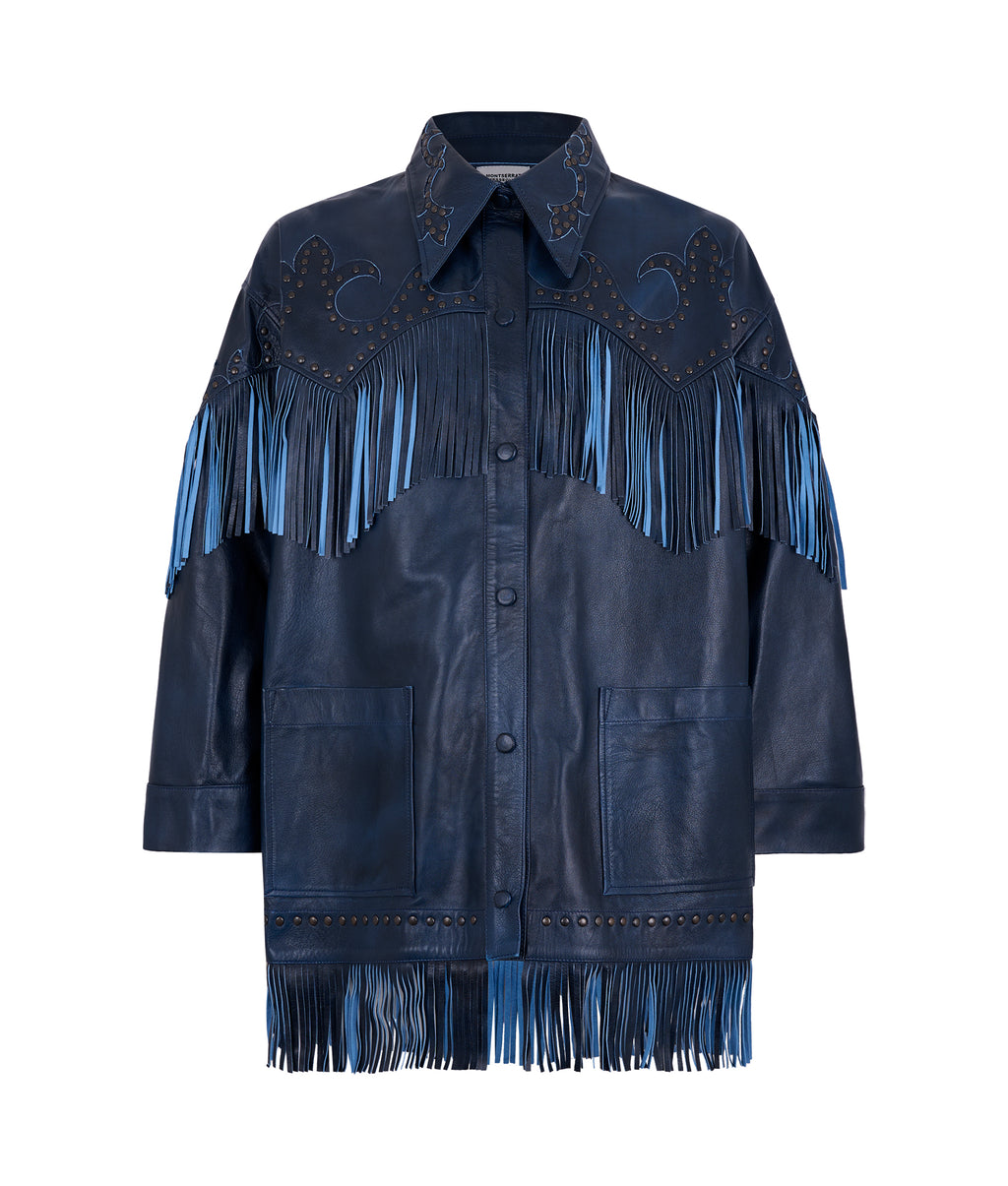 Chaqueta Oversized Coyote Studs