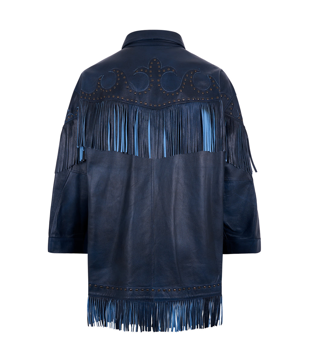 Chaqueta Oversized Coyote Studs