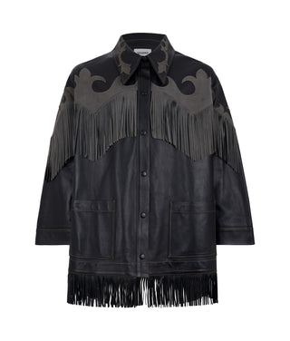 Chaqueta Oversized Coyote Ceniza