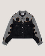 Chamarra Forastera Black Denim