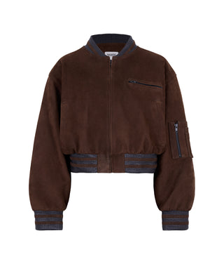Chamarra Bomber Chocolate