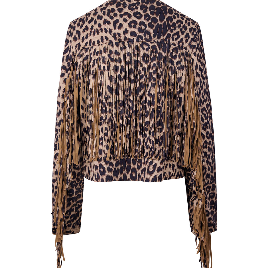 Chamarra cheetah flecos