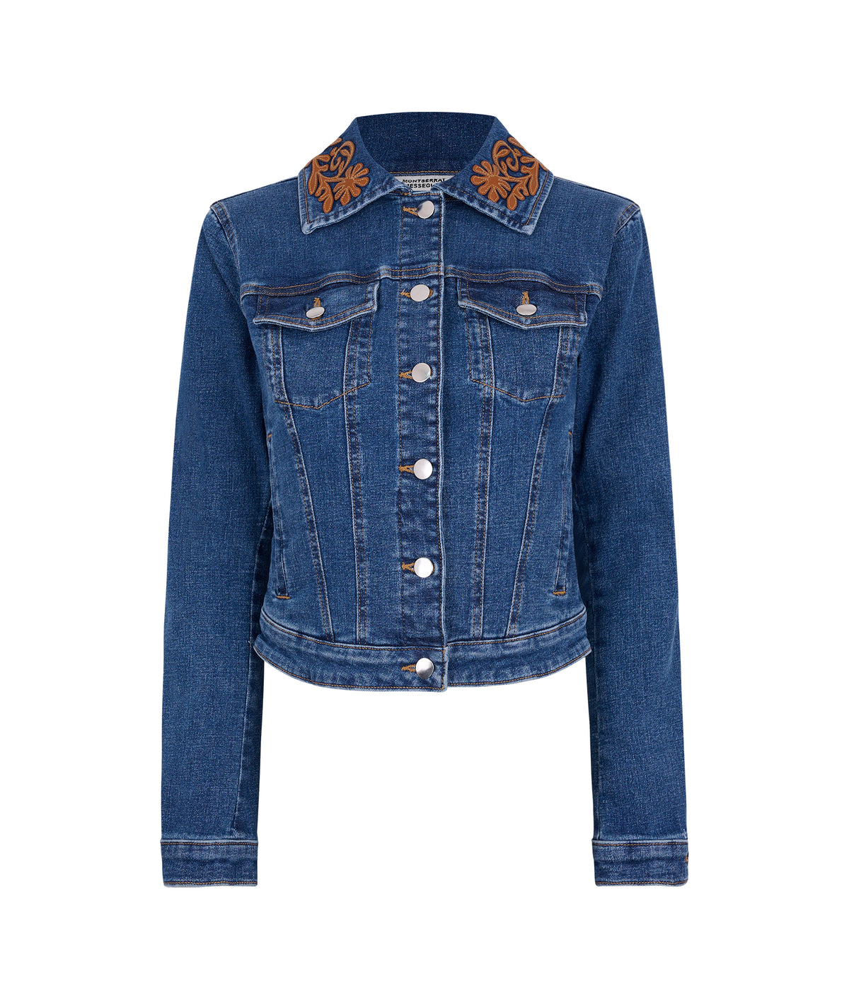Chamarra Pockets Light Denim (Mujer)
