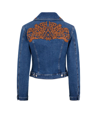 Chamarra Pockets Light Denim (Mujer)
