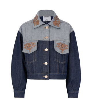 Chamarra Pockets Dúo Denim