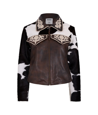 Chamarra clásica Pockets Vaquita Chocolate