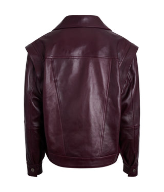Detachable Black Cherry Jacket