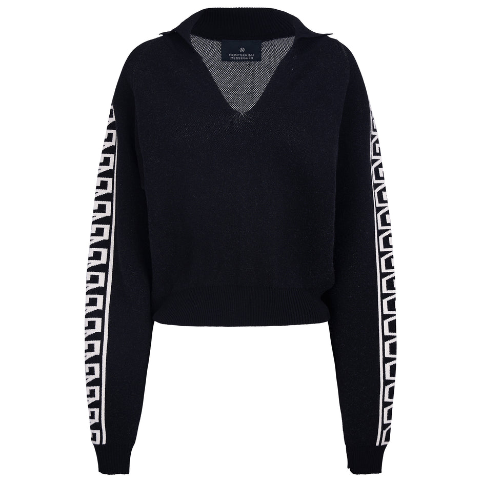 Charro tracksuit negro y hueso