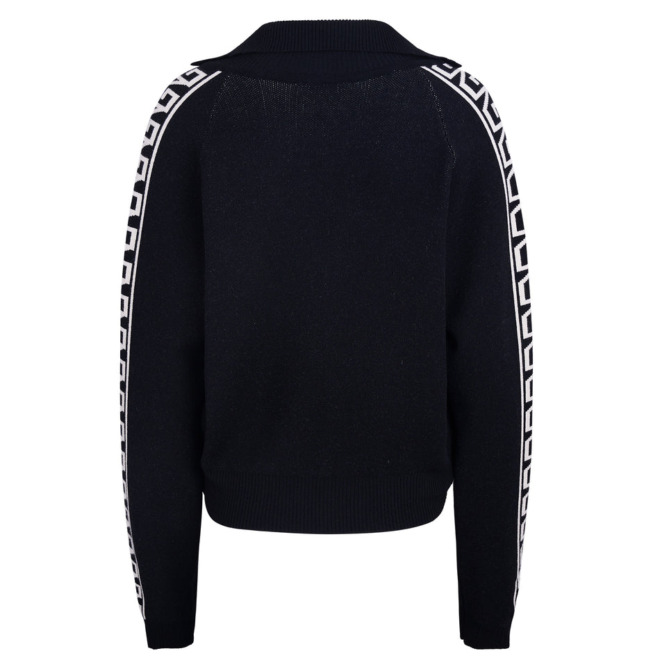 Charro tracksuit negro y hueso