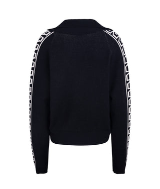 Black and bone charro tracksuit