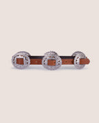 Concho belt miel