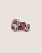 Concho belt miel