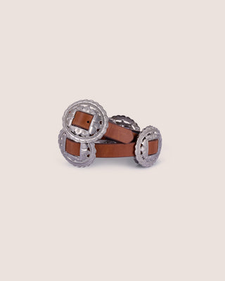 Concho belt miel