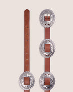 Concho belt miel